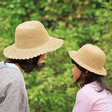 無料編み図リンク集 夏向け大人用帽子 麦わら帽子 ストローハットなど の作り方 編み方 Amitiknu